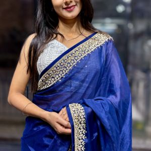 Celebrity Inspired Chinnon Georgette Saree