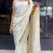 Sitara Jaal Chikankari Off-White