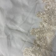 Kashish Sequin Jaal(Off-White)