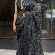 Kashish Sequin Jaal(Black)