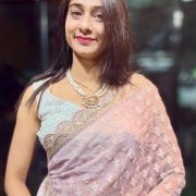 Nawabi Pearl Noor – Pure Georgette Chikankari Royale