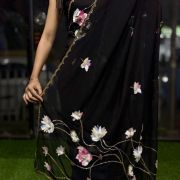 Rangrez Royale 3D Bloom Saree