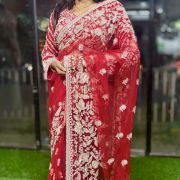 Noor-E-Zehen Handcrafted Net Drape