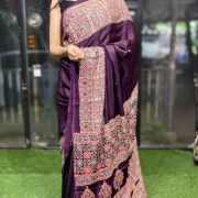 Noor-E-Ajrak Mirror Muse Modal Saree