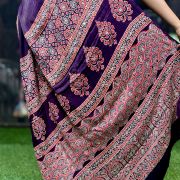 Noor-E-Ajrak Mirror Muse Modal Saree