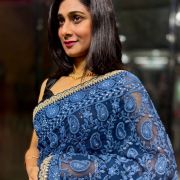 Noor Pearl Georgette Chikankari Saree