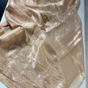 Pearl Radiance Banarasi Tissue Silk Saree