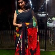 Floral Whisper Georgette Saree