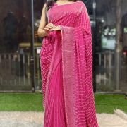 Cutdana Royale Crepe Saree