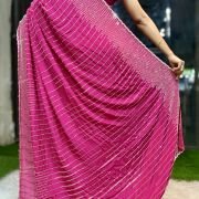 Cutdana Royale Crepe Saree
