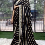Vintage Royale Crepe Saree