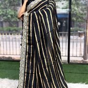 Vintage Royale Crepe Saree