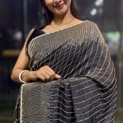 Cutdana Royale Crepe Saree